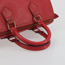 LOUIS VUITTON Epi Speedy 25 Hand Bag Castilian Red M43017 LV Auth 196381A-7
