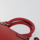 LOUIS VUITTON Epi Speedy 25 Hand Bag Castilian Red M43017 LV Auth 196381A-8