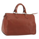 LOUIS VUITTON Epi Speedy 30 Hand Bag Brown M43003 LV Auth 196382-1