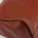 LOUIS VUITTON Epi Speedy 30 Hand Bag Brown M43003 LV Auth 196382-16
