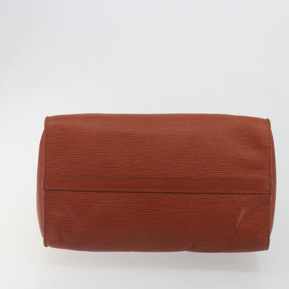 LOUIS VUITTON Epi Speedy 30 Hand Bag Brown M43003 LV Auth 196382