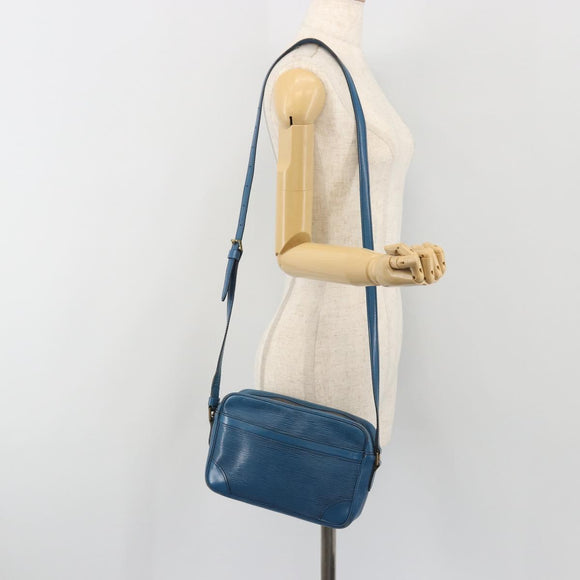LOUIS VUITTON Epi Trocadero 23 Shoulder Bag Blue M52305 LV Auth 196384