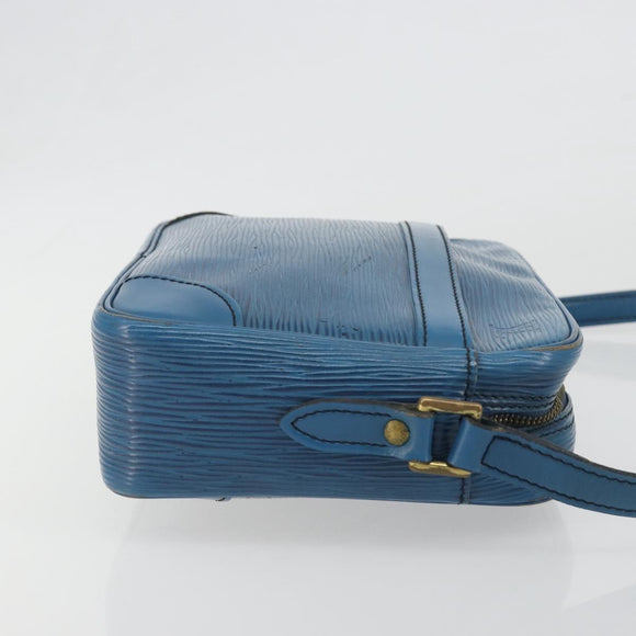 LOUIS VUITTON Epi Trocadero 23 Shoulder Bag Blue M52305 LV Auth 196384