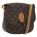 LOUIS VUITTON Monogram Saint Cloud MM Shoulder Bag M51243 LV Auth 196387A-1
