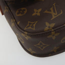 LOUIS VUITTON Monogram Saint Cloud MM Shoulder Bag M51243 LV Auth 196387A-17