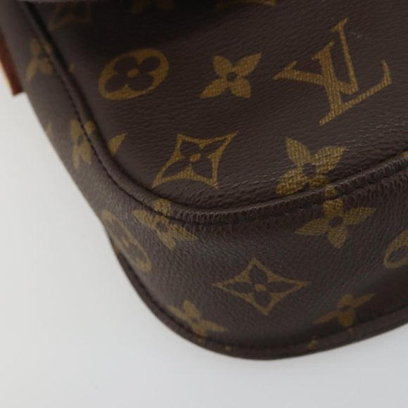 LOUIS VUITTON Monogram Saint Cloud MM Shoulder Bag M51243 LV Auth 196387A