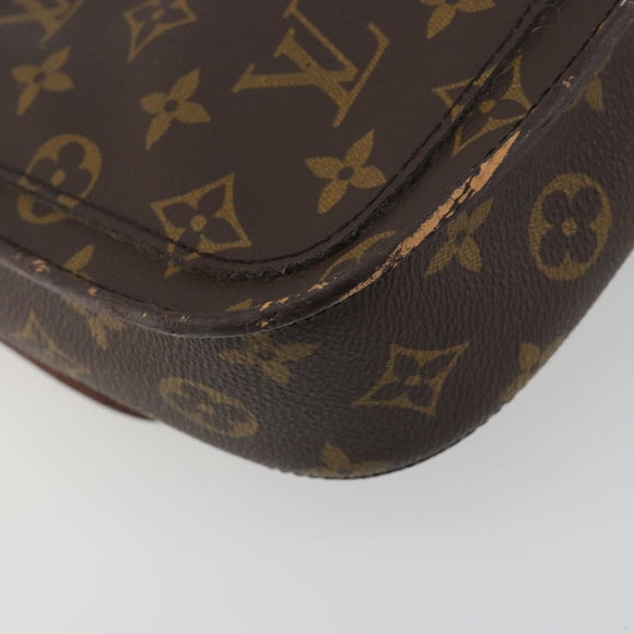 LOUIS VUITTON Monogram Saint Cloud MM Shoulder Bag M51243 LV Auth 196387A