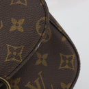 LOUIS VUITTON Monogram Saint Cloud MM Shoulder Bag M51243 LV Auth 196387A-9
