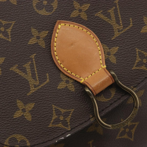 LOUIS VUITTON Monogram Saint Cloud MM Shoulder Bag M51243 LV Auth 196387A