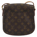 LOUIS VUITTON Monogram Saint Cloud MM Shoulder Bag M51243 LV Auth 196387A-2