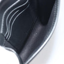 GUCCI Square G Shoulder Bag PVC Canvas Black Silver 631766 Auth 196389A-18