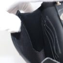 GUCCI Square G Shoulder Bag PVC Canvas Black Silver 631766 Auth 196389A-20