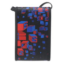 GUCCI Square G Shoulder Bag PVC Canvas Black Silver 631766 Auth 196389A-3