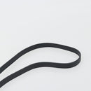 GUCCI Square G Shoulder Bag PVC Canvas Black Silver 631766 Auth 196389A-9