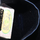 BOTTEGA VENETA INTRECCIATO Chain Bag Satin Velour Navy Gold Auth 196390A-19