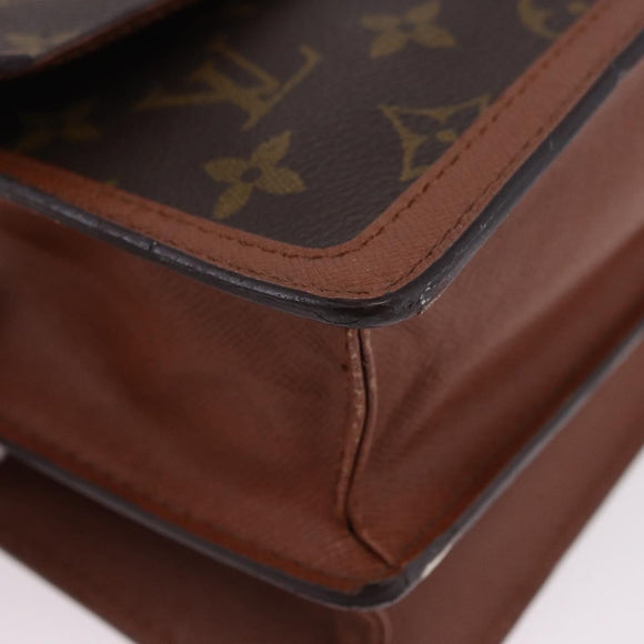 LOUIS VUITTON Monogram Raspail Shoulder Bag M51372 LV Auth 196391