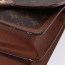 LOUIS VUITTON Monogram Raspail Shoulder Bag M51372 LV Auth 196391-16