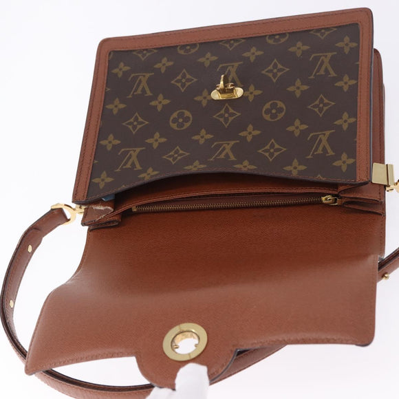 LOUIS VUITTON Monogram Raspail Shoulder Bag M51372 LV Auth 196391