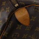 LOUIS VUITTON Monogram Keepall 55 Boston Bag M41424 LV Auth 196393A-15