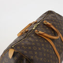 LOUIS VUITTON Monogram Keepall 55 Boston Bag M41424 LV Auth 196393A-6
