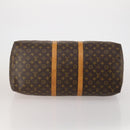 LOUIS VUITTON Monogram Keepall 55 Boston Bag M41424 LV Auth 196393A-9