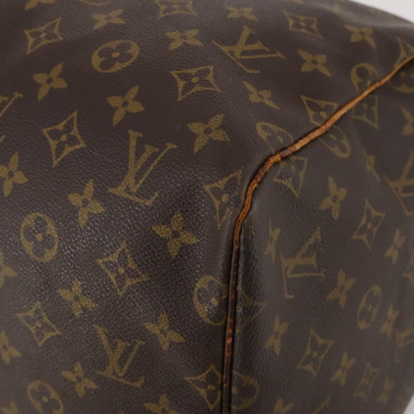 LOUIS VUITTON Monogram Keepall 55 Boston Bag M41424 LV Auth 196394