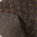 LOUIS VUITTON Monogram Keepall 55 Boston Bag M41424 LV Auth 196394-15