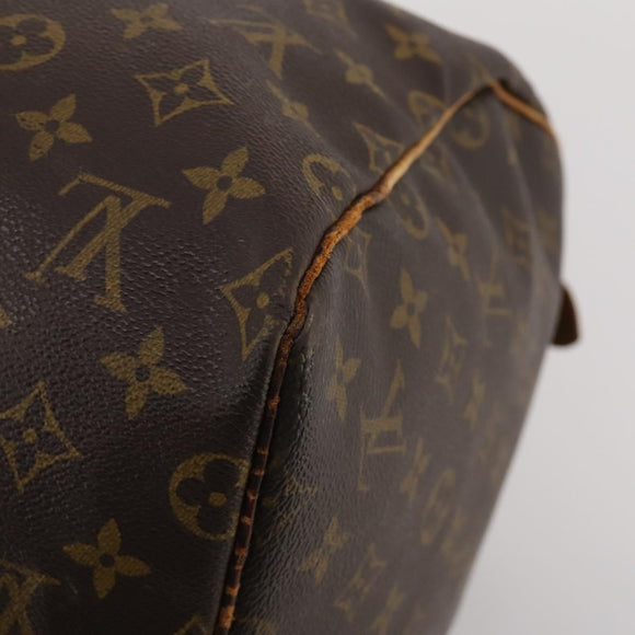 LOUIS VUITTON Monogram Keepall 55 Boston Bag M41424 LV Auth 196394