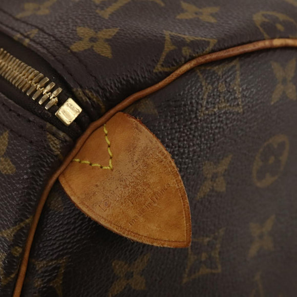 LOUIS VUITTON Monogram Keepall 55 Boston Bag M41424 LV Auth 196394