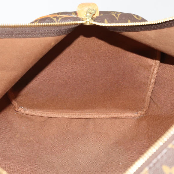 LOUIS VUITTON Monogram Keepall 55 Boston Bag M41424 LV Auth 196394
