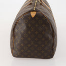 LOUIS VUITTON Monogram Keepall 55 Boston Bag M41424 LV Auth 196394-4