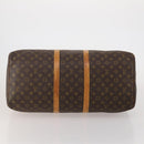 LOUIS VUITTON Monogram Keepall 55 Boston Bag M41424 LV Auth 196394-5