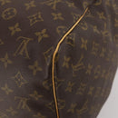 LOUIS VUITTON Monogram Keepall 55 Boston Bag M41424 LV Auth 196395V-12