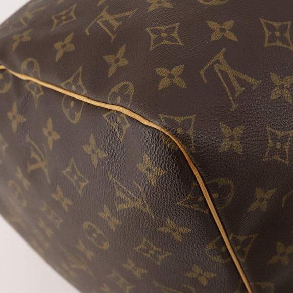 LOUIS VUITTON Monogram Keepall 55 Boston Bag M41424 LV Auth 196395V