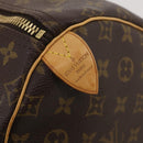 LOUIS VUITTON Monogram Keepall 55 Boston Bag M41424 LV Auth 196395V-15