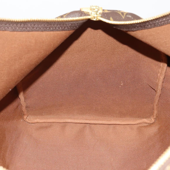 LOUIS VUITTON Monogram Keepall 55 Boston Bag M41424 LV Auth 196395V