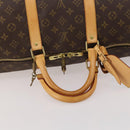 LOUIS VUITTON Monogram Keepall 55 Boston Bag M41424 LV Auth 196395V-7