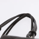 CHANEL Cambon Line Matelasse Hand Bag Leather Brown Silver CC Auth 196397SAV-8