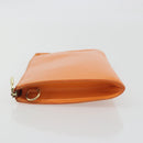 LOUIS VUITTON Epi Pochette Accessoires Pouch Orange Mandarin M5294H Auth 196401-5