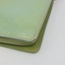 LOUIS VUITTON Monogram Vernis Lexington Pouch Baby Blue M91011 LV Auth 196402A-9