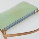 LOUIS VUITTON Monogram Vernis Lexington Pouch Baby Blue M91011 LV Auth 196402A-6