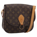 LOUIS VUITTON Monogram Saint Cloud GM Shoulder Bag M51242 LV Auth 196405A-1