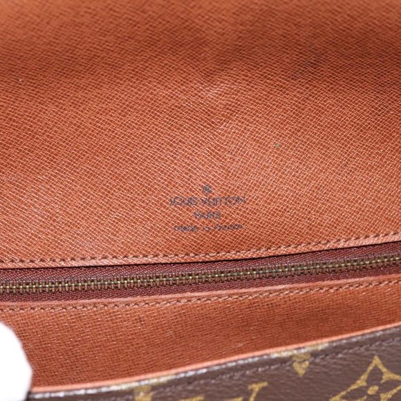 LOUIS VUITTON Monogram Saint Cloud GM Shoulder Bag M51242 LV Auth 196405A