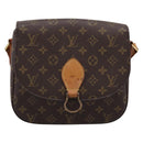 LOUIS VUITTON Monogram Saint Cloud GM Shoulder Bag M51242 LV Auth 196405A-13
