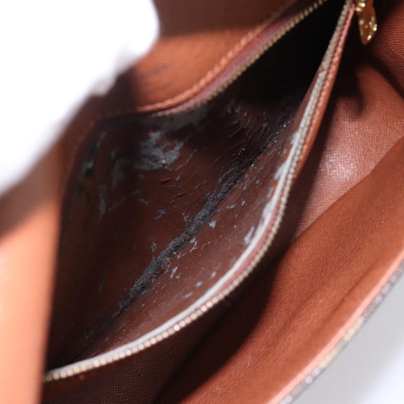 LOUIS VUITTON Monogram Saint Cloud GM Shoulder Bag M51242 LV Auth 196405A