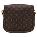 LOUIS VUITTON Monogram Saint Cloud GM Shoulder Bag M51242 LV Auth 196405A-2