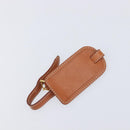 CELINE Macadam Boston Bag PVC Leather Brown Gold Tone Auth 196408A-11