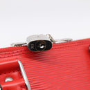 LOUIS VUITTON Epi Alma PM Hand Bag Red Coklico M41154 LV Auth 196411V-18