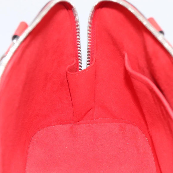 LOUIS VUITTON Epi Alma PM Hand Bag Red Coklico M41154 LV Auth 196411V