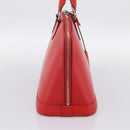 LOUIS VUITTON Epi Alma PM Hand Bag Red Coklico M41154 LV Auth 196411V-3